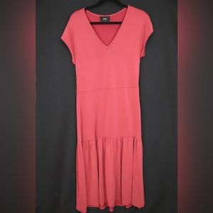 Anthropologie COA Erica V-Neck Midi Dress